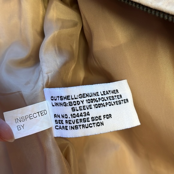 Boston harbour leather wear jacket - Picture 7 of 10